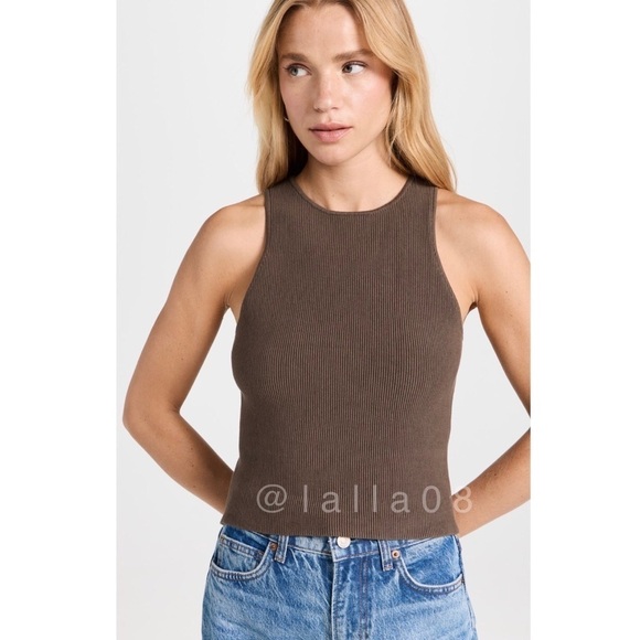 Reformation Hudson Ribbed Sweater Tank - Picture 8 of 8